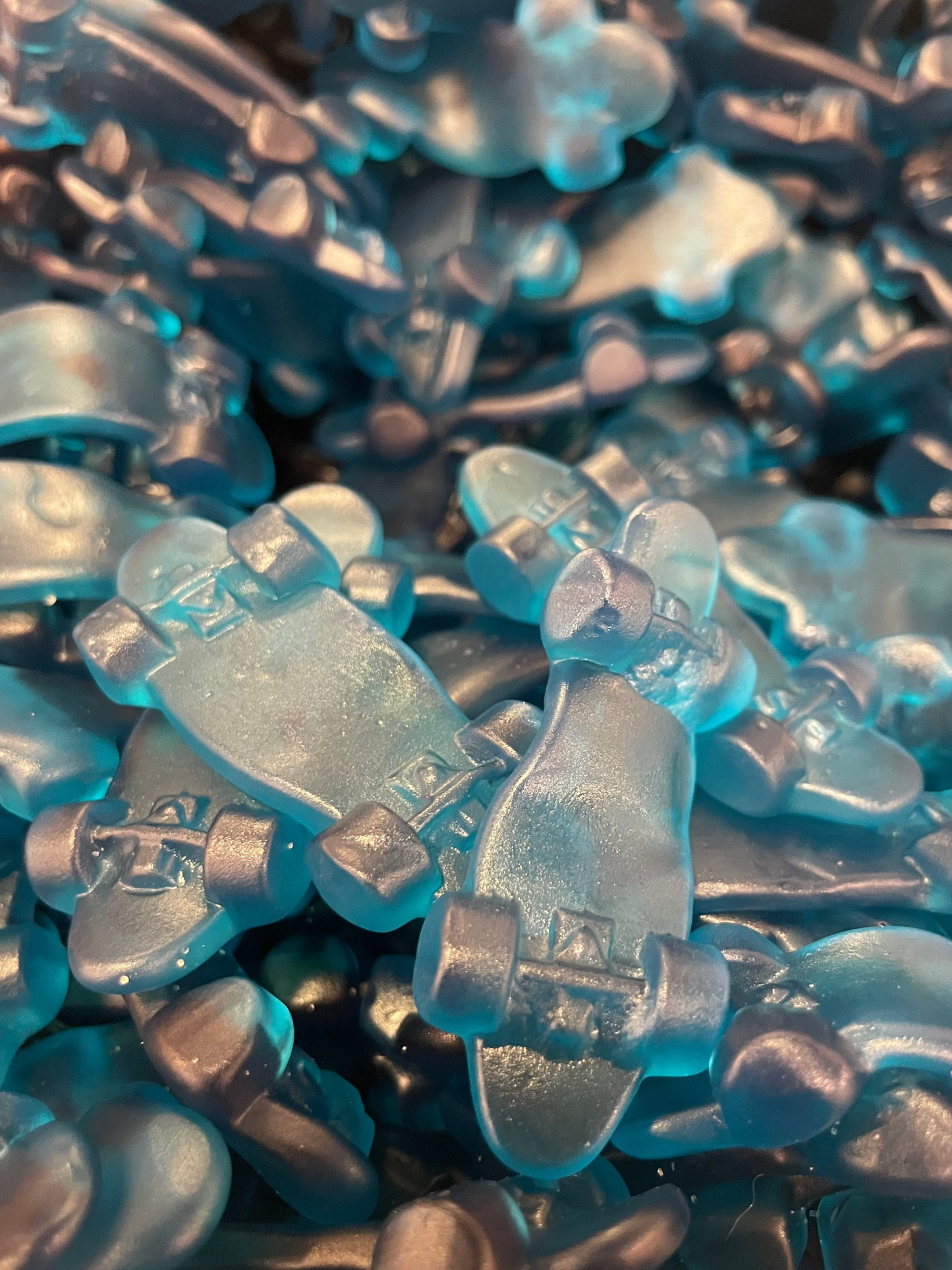 Skates Bleu Haribo
