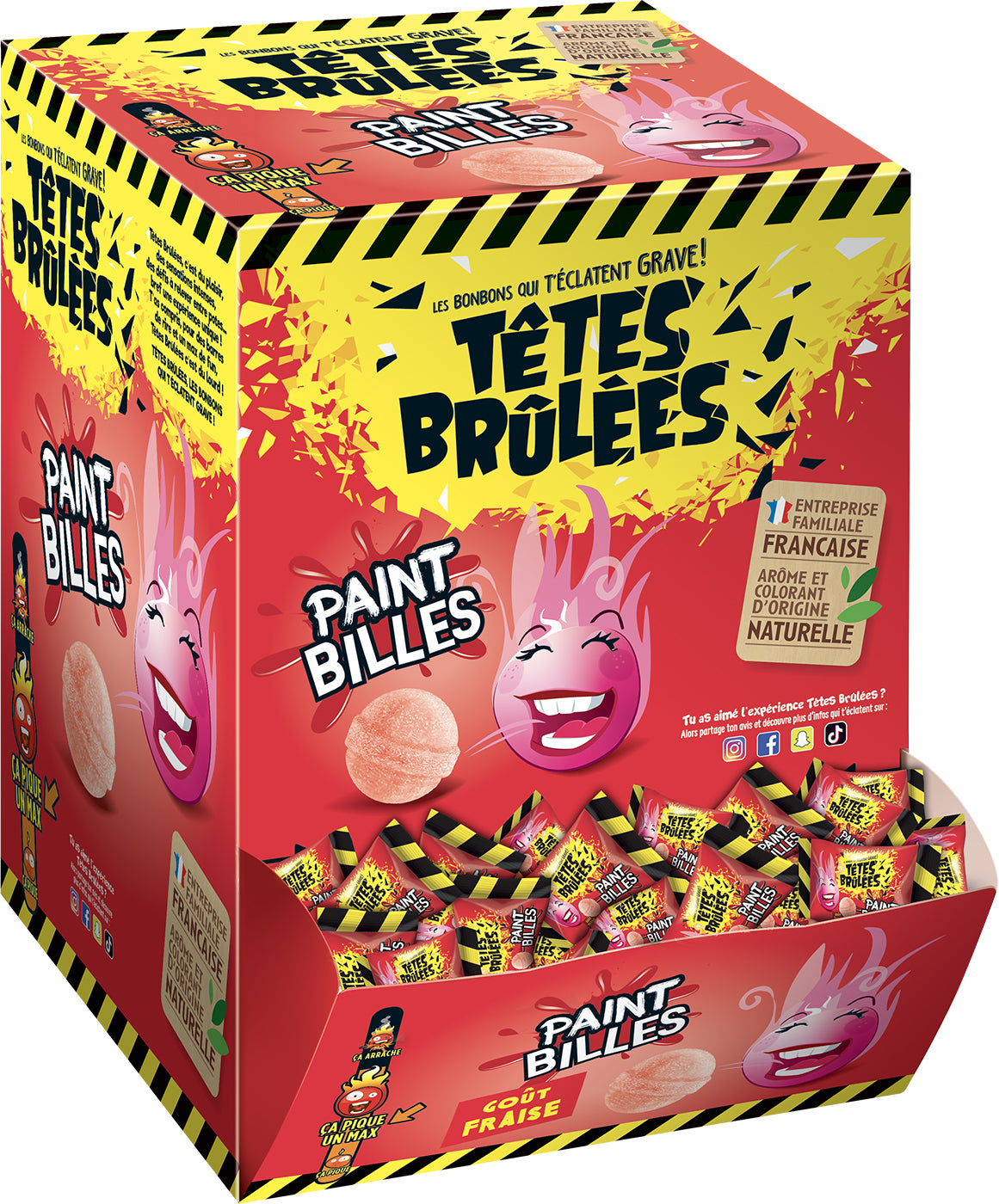 Têtes brulées rouges