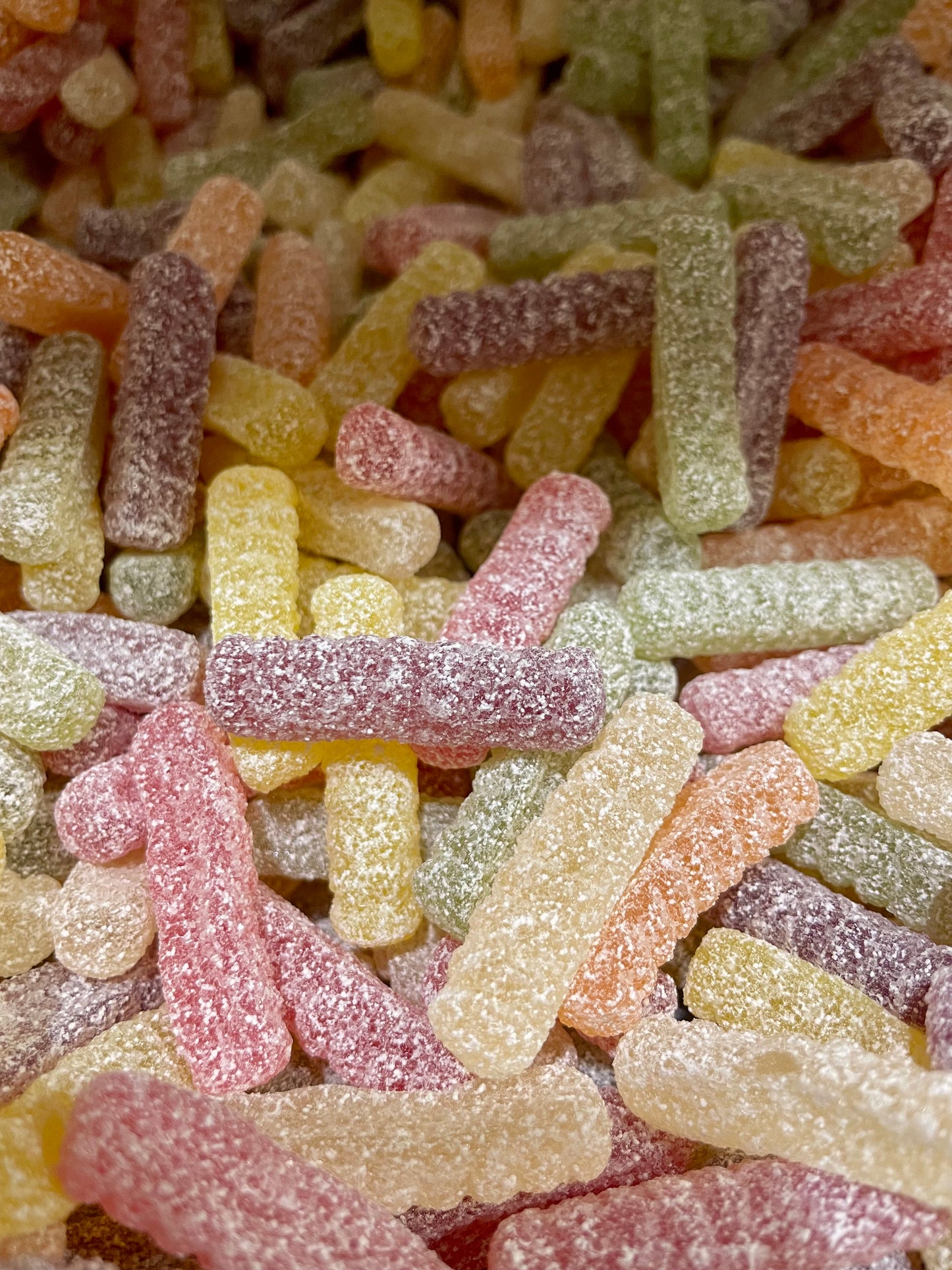 Petits Bâtons Multicolores Acidulés
