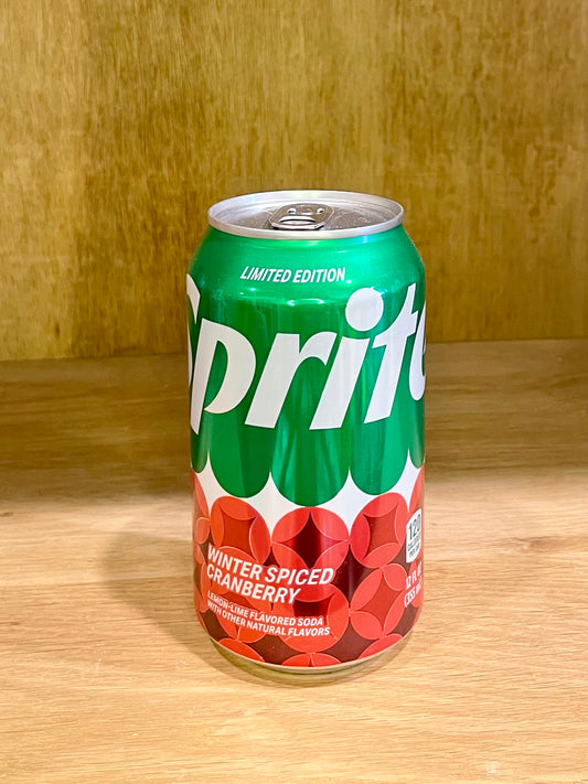 Sprite Cranberry Winter Spiced 355ML