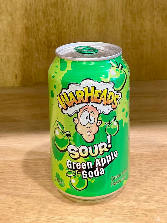 Soda Warheads Green Apple Flavor 330ML