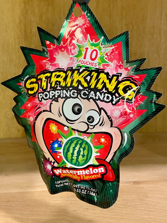 Striking Popping Candy Pastèque Flavor