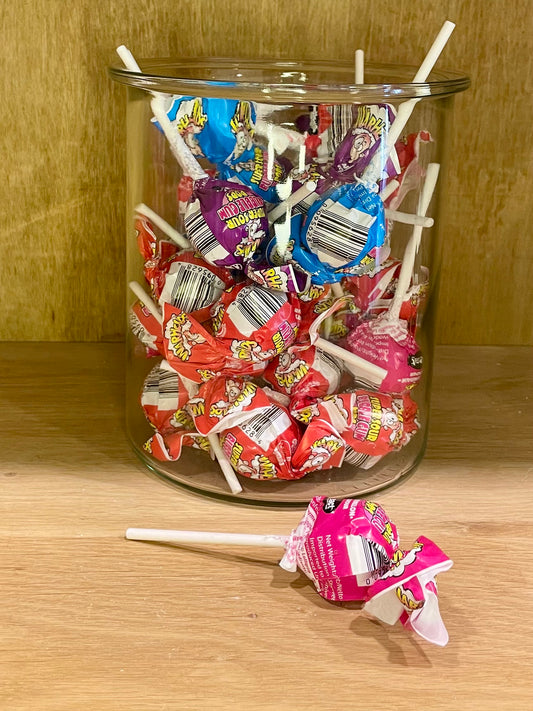 Sucette Warheads Pastèque Flavour ( Sucette+Chewing-gum )