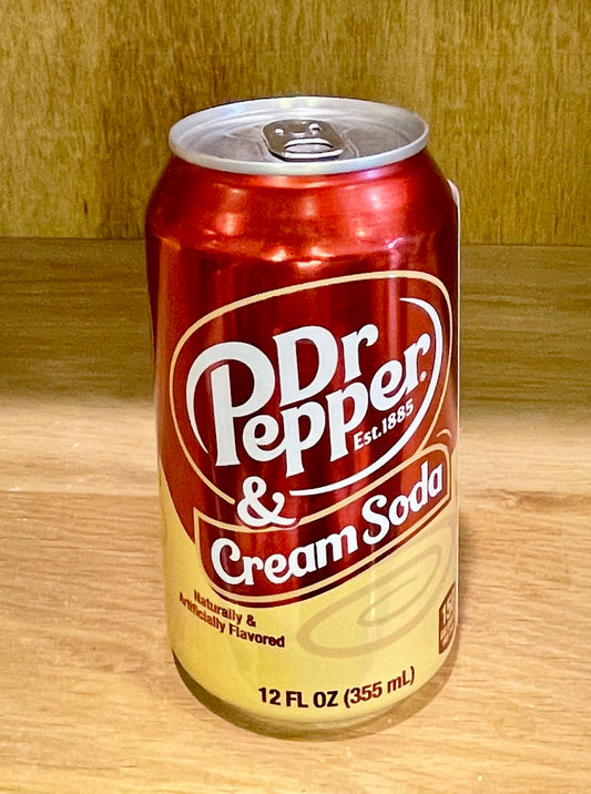 Dr Pepper Cream Soda  (330ML)
