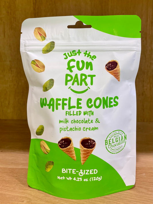 Waffle Cones Creme Pistache & Chocolat Au Lait
