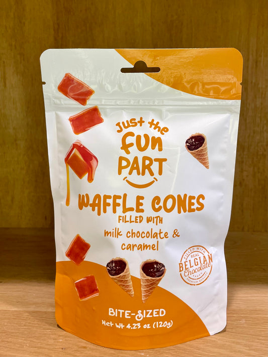 Waffle Cones Caramel & Chocolat Au Lait