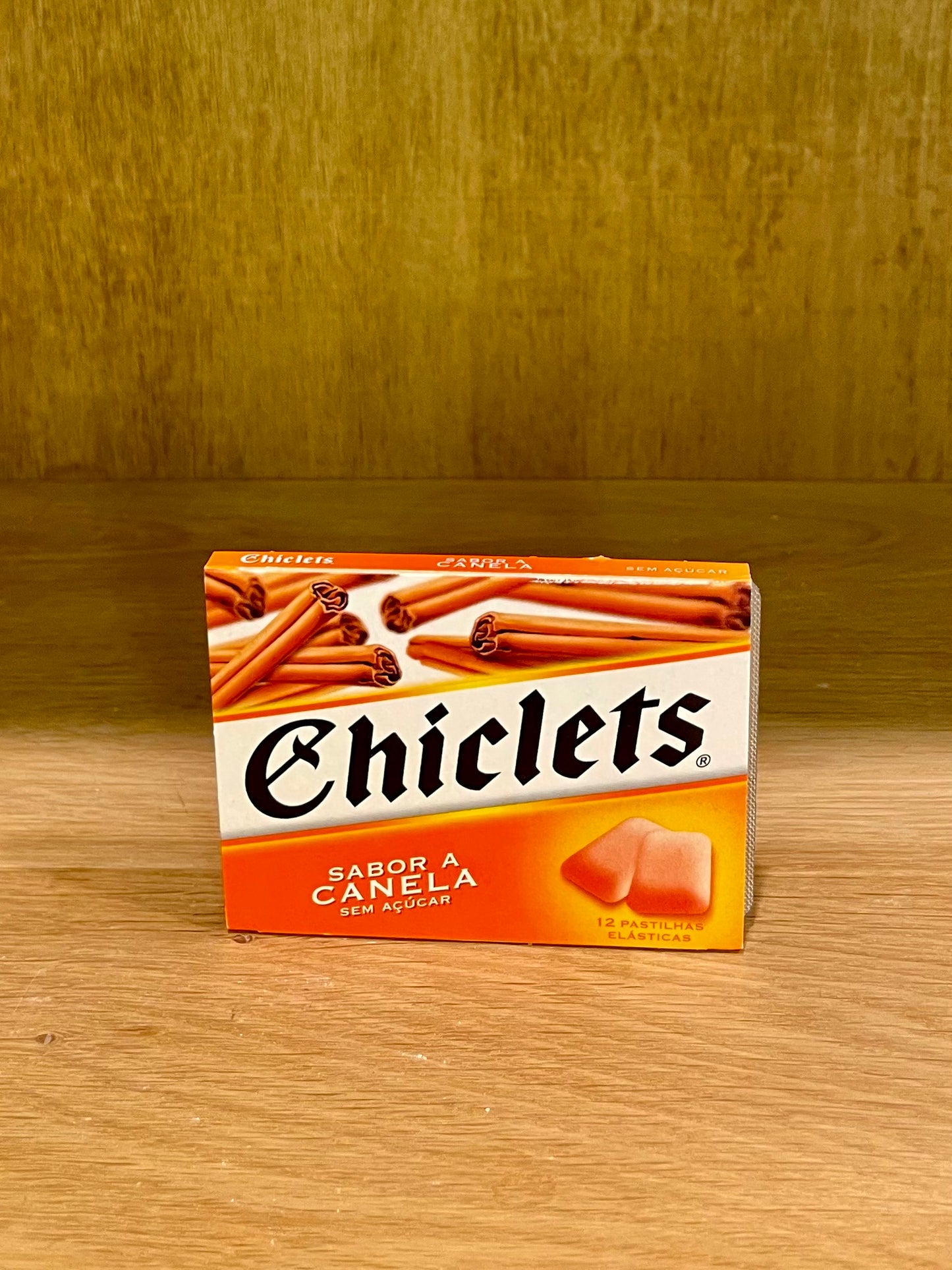 Chewingum Chiclets Cannelle