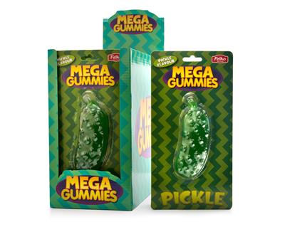 Mega gummies cornichon (pickle) 120 gr